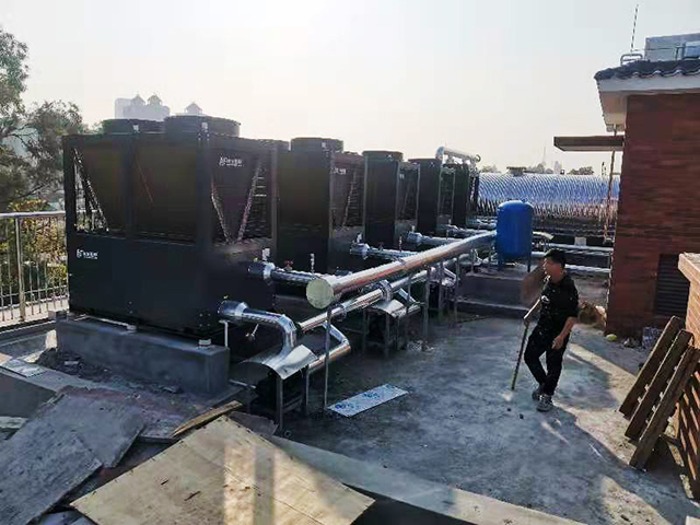 廣州港療養院空氣能熱水工程